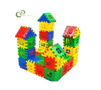 (1 juego) 24 piezas/lote Baby Paradise House Rompecabezas de ortografía Bloques de plástico Ciudad DIY Modelo