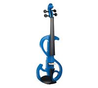 1 Juego 4/4 Electric/Silent Violin Blue Gift Stage Accesorio De Rendimiento Violín