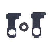 1 Juego/5 Juegos de Hebilla y Engranaje del Rodillo de Platina for impresoras térmicas de Etiquetas for Ze-Bra GK420D y GX420D (repuestos)(5 Set)