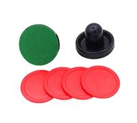 1 Juego Accesorios de Hockey Aire Paddles Ergonómicos y Discos para Actividades Interiores y Competiciones Divertidas