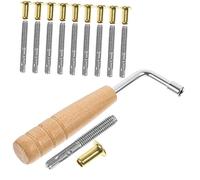1 Juego Accesorios Lira Clavo de repuesto de lira. Pasador de clavos para lira instrumentos musicales Clavo de lira profesional alfiler de arpa girar instrumento musical colocar