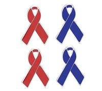 1 Juego Broche De Roja Para Conjunto De Pin Decorativo De Conciencia Accesorio Creativo 4 Piezas