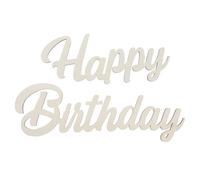 1 Juego Cartel De Cumpleaños De Madera Letras De Madera Letras De Imprenta Feliz Cumpleaños Adorno De Madera Feliz Cumpleaños Carta De Madera Placa De Madera Comedor Banquete