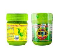 1 juego de 1 frasco aromático Hong Thai Nueva Edición 2025 - Receta 1 y 1 Fragancia Fórmula 2 Refrescante natural con hierbas y aceites tailandeses