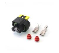 1 Juego De 2 Pines 15470987 Hembra Auto Enchufe 6,3mm Impermeable Conector De Cable De arnés De Cable automotriz(5 Sets)
