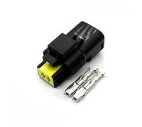 1 Juego de 2 Pines 211PL022S0049 211PC022S0049 Conector Cable eléctrico Macho Hembra for Coche Sensor Temperatura del Agua(L)