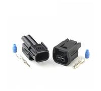 1 Juego de 2 Pines 6189-7408 6181-6851 Carcasa Conector Cable Impermeable for Coche(L)