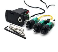 1 juego de 3 bandas acústicas clásicas ecualizador preamplificador piezoeléctrico pastillas preamplificador kit de sistema para guitarra Taylor