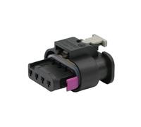 1 Juego De 4 Pines Amp Impermeable Auto Cable Enchufe Weichai Autónomo Conector del Se/nsor/s De Temperatura del Agua Enchufe Hembra 1718657-1(1 Set)