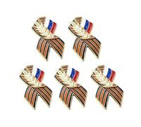 1 Juego de 5/20 / 50 piezas broche con forma de rusa Pin colección día soviético flor goteo aceite ramillete Pin Zn broche de aleación