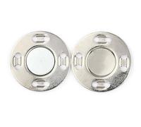 1 Juego de 5 Pares Botones Magnéticos Cierres de Snap Invisibles Hebilla Metálica Magnética Suministros de Costura para Ropa Abrigos y Accesorios de DIY Artesanales