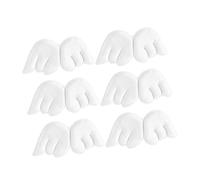 1 Juego De 50 Unidades Alas De Ángel Blancas Para Ropa Y Zapatos