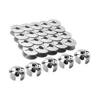 1 juego de accesorios costura industrial, caja bobinas BC-DB1, 20 grandes aluminio 55623AS for JUKI CONSEW SINGER BROTHER