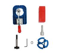 1 juego de accesorios de localizador de agujeros de bisagra para carpintería, guía de perforación de agujero, localizador de clavijas de madera, bisagra de carpintería, guía de agujeros de carpintería