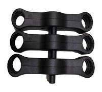 1 juego de adaptadores para cochecitos dobles que se unen fácilmente a dos cochecitos individuales acoplador para cochecitos