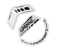 1 juego de almohadillas adhesivas de cristal para patines, bordes curvados redondeados, repuesto para G502 X/G502 X Plus