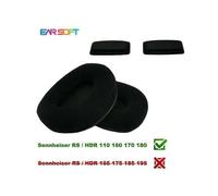 1 juego de almohadillas de terciopelo para auriculares Sennheiser RS HDR 165, 175, 185, 195, 110,