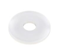 1 Juego de arandelas planas de nailon blanco M2-M24 espaciador de goma arandela de plástico aislamiento sellado impermeable juntas duras for pernos de tornillo(M8x16x2mm (200pcs))