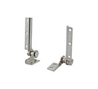 1 Juego de bisagra torsión eje amortiguación arbitraria acero inoxidable 304, parada equipo instrumentos industriales, amortiguador giro(Left and Right-3N.m)