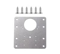 1 juego de bisagras de puerta de armario, placa de reparación de acero inoxidable, herramientas de bisagra para armarios, muebles, ventanas, cajones, estantes, reparación