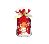 1 juego de bolsas de dulces de Navidad, soporte multifunción para cumpleaños, festivales, vacaciones, fiestas, caja de recuerdos