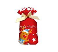 1 juego de bolsas de dulces de Navidad, soporte multifunción para cumpleaños, festivales, vacaciones, fiestas, caja de recuerdos