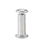 1 Juego De Cabeza Hexagonal Plana Acero Inoxidable M8 M10 304, Conector Remache for Muebles, Tuerca Ciega(75mm,M8(d1 10mm)1Set)