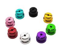 1 juego de calibrador de bobina y junta de aluminio para Shimano SLX DC | Moon Cap M7 S - Carrete de pesca con gotas de agua