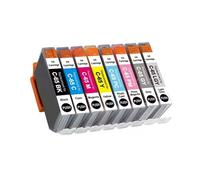 1 Juego de Cartuchos de inyección de Tinta compatibles CLI65 CLI-65 CLI 65 Premium de 8 Colores, Compatible con Impresora Canon PRO-200 PRO200 Pro 200