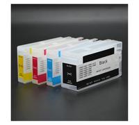 1 Juego de Cartuchos de Recarga de Tinta HP712 HP712XL vacíos con Chip desechable, Compatible con impresoras HP Designjet T210 T230 T250 T630 T650