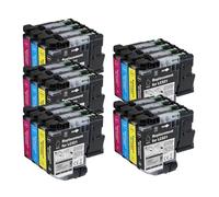 1 Juego de Cartuchos de Tinta LC521 LC-521 versión Europea compatibles, compatibles con impresoras Brother DCP-J1260W J1310DW DCP-J1313DW J1360DW J1460DW(EUR. LC521-5set)