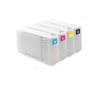 1 Juego de Cartuchos de Tinta T41W2 T41W3 T41W4 T41W5 de 4 Colores, compatibles con Impresora Epson T3470 T3475 T5470 T5475 con Chip de Tinta pigmentada
