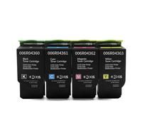 1 Juego de Cartuchos de tóner 006R04360 006R04364 006R04356 006R04368 C310 C315, compatibles con Xerox C310V C315V C310DNI impresoras(006R04360 61 62 63)