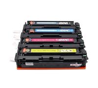 1 Juego de Cartuchos de tóner CF400A CF401A CF402A CF403A 201A, compatibles con HP, for Color LaserJet Pro M252dn M252n M277dw M277n M274n