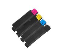 1 Juego de Cartuchos de tóner CMYK compatibles con Kyocera TK-5370 (compatibles con Las Series ECOSYS PA3500cx/MA3500cix/MA3500cifx)