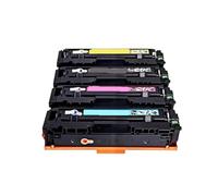 1 Juego de Cartuchos de tóner compatibles CB540A, CB540, 540A, 540, CB541A, CB542A, CB543A, 125A, compatibles con HP LaserJet 1215, CP1215, CP1515n, CP1518ni