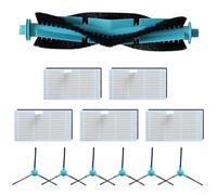 1 juego de cepillo de rodillo principal de repuesto para aspiradora, cepillos laterales y filtros HEPA para Ultenic para T20 Pro para T10 Lite, para HONOR Choice S3 Plus R3 Plus Robot Aspirador