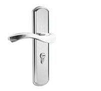 1 juego de cerradura de puerta for el hogar, accesorios de hardware silenciosos for dormitorio con llave(100 * 40 * 8mm)