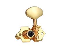 1 Juego De Clavijas De Afinación De Cuerdas De Guitarra Folk Con Casquillo De Tornillo Afinadores Universales Con Relación 18:1 Clavija De Afinación Abierta Accesorios De Guitarra(Gold,123 string)