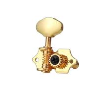 1 Juego De Clavijas De Afinación De Cuerdas De Guitarra Folk Con Casquillo De Tornillo Afinadores Universales Con Relación 18:1 Clavija De Afinación Abierta Accesorios De Guitarra(Gold,456 string)