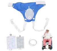 1 juego de colector de orina cómodo, transpirable y a prueba de fugas para hombres con incontinencia, urinario portátil actualizado con accesorios para hombres mayores.