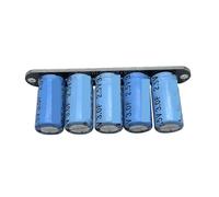 1 Juego de condensador electrónico automotriz 12.5V0.6F, módulo rectificador de supercondensador 2.5V3F con placa de protección equilibrada