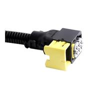1 juego de conector de arnés de cables impermeable de enchufe eléctrico de la serie 0-1418438-1 de 6/7/8 pines 1-1418479-1(Army green)
