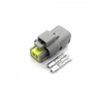 1 Juego de Conector Impermeable for Coche 2 Pines 211PC022S8049 generador for 206 307(1 Set)