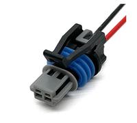 1 juego de conectores impermeables automotrices de 2 pines, arnés de cableado y conectores de cable 15449028 15449027(2Pin B,5 Pcs)