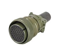 1 juego de conectores macho y hembra de 37 pines for cableado, serie MS5015, MS3106A-28-21S/P, MS3102A-28-21S/P(37p male A)