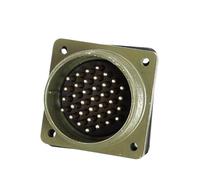 1 juego de conectores macho y hembra de 37 pines for cableado, serie MS5015, MS3106A-28-21S/P, MS3102A-28-21S/P(37p female A)