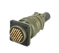 1 juego de conectores macho y hembra de 37 pines for cableado, serie MS5015, MS3106A-28-21S/P, MS3102A-28-21S/P(37p male female A)