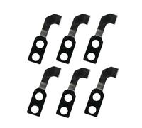 1 juego de cuchillas fijas móviles for máquinas de coser JUKI MB-373 MB-377, cuchilla for cortar hilo B2406-373-0A0 B2410-373-000(6 PCS Fixed Knife)
