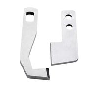 1 juego de cuchillas metal for máquina coser, cuchilla superior e inferior G1075 G1076, for Babylock Serger BL480A, Diana, Elna 654, Husqvarna, Singer